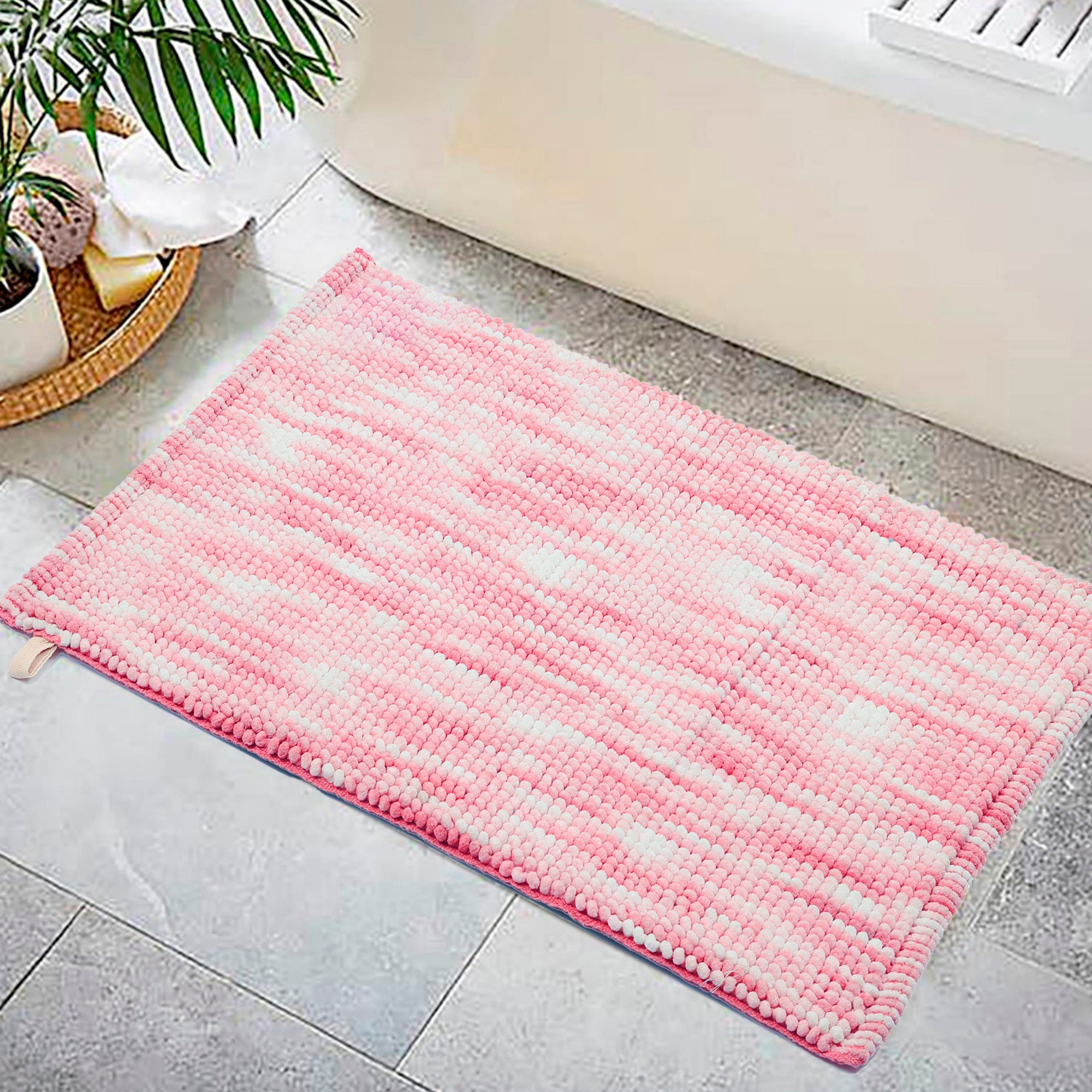 Tappeto da bagno BLEND rosa - 2