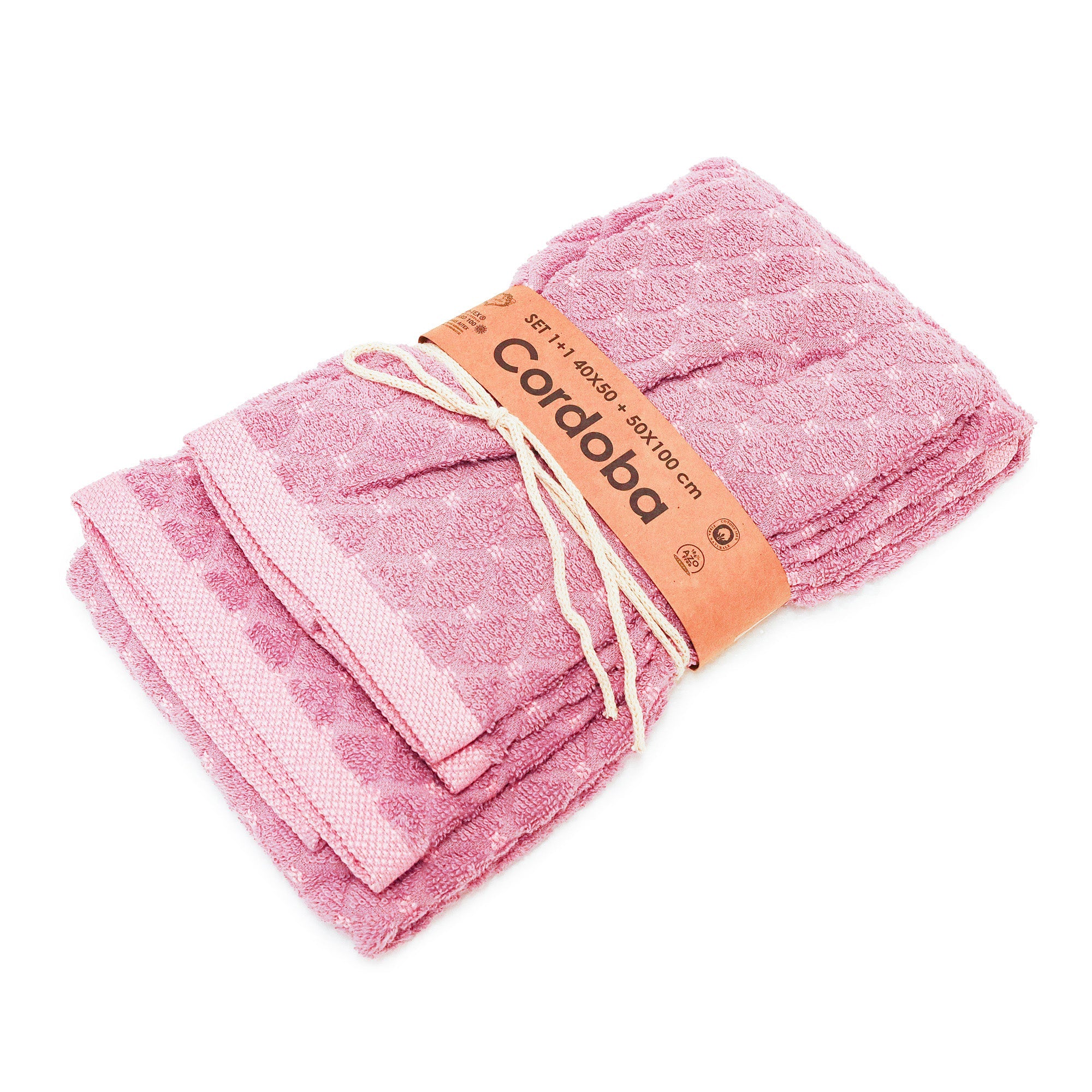 Set 1+1 CORDOBA pink