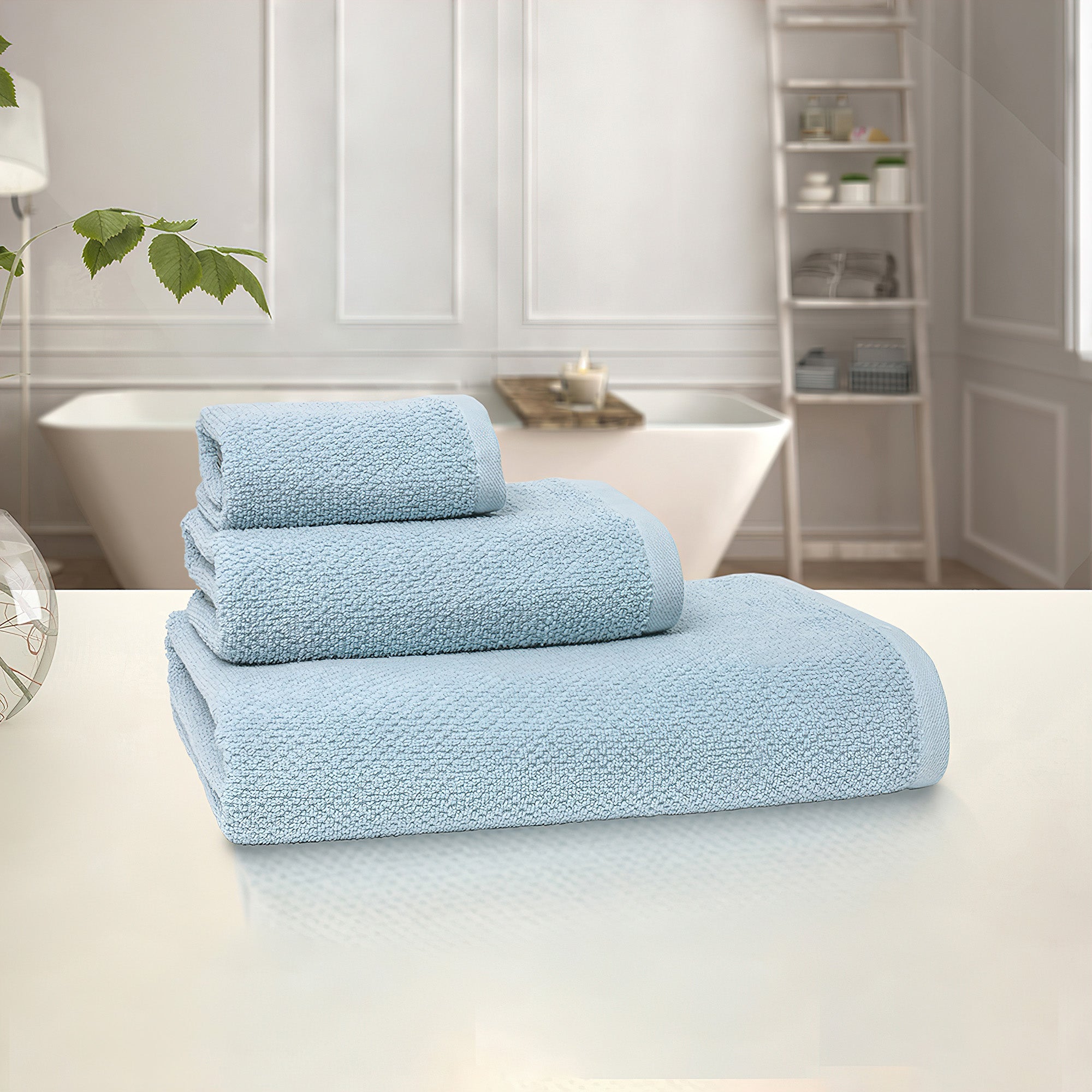 Telo BICHICCO azzurro - 3