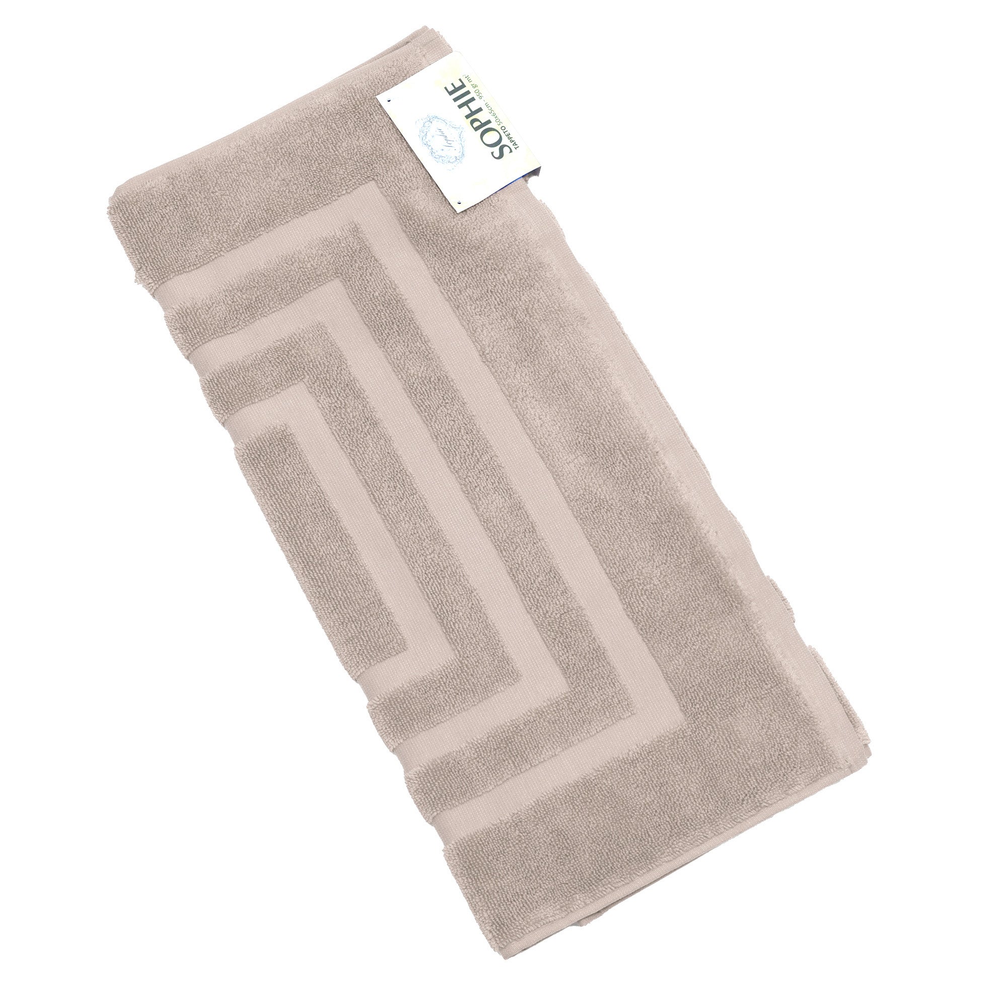 SOPHIE bath mat coffee and milk