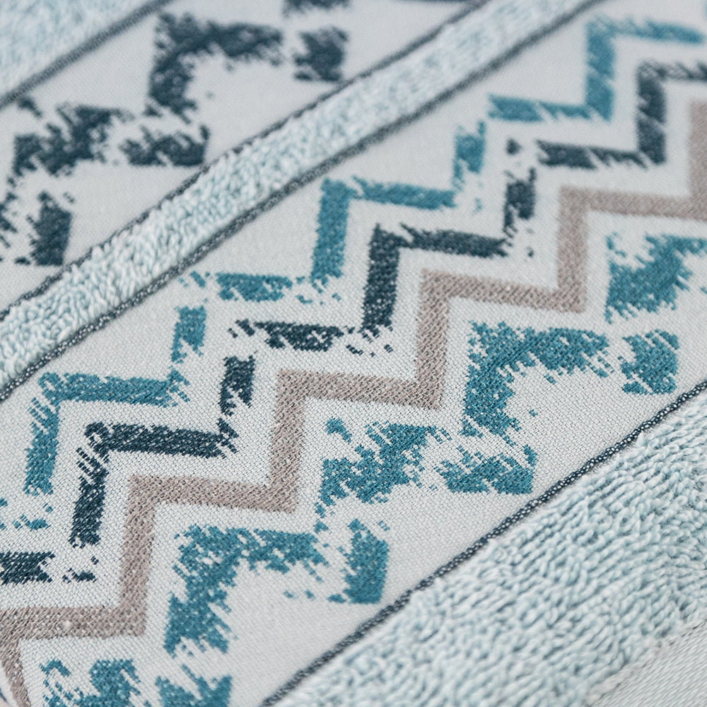 Set asciugamani 1+1 CUZCO azzurro - 2