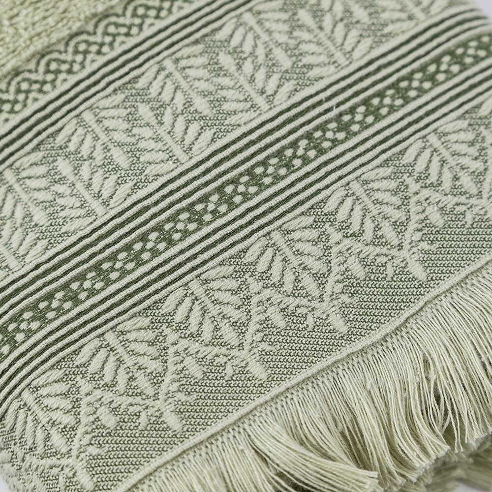 Set asciugamani 1+1 MENDHI verde - 2