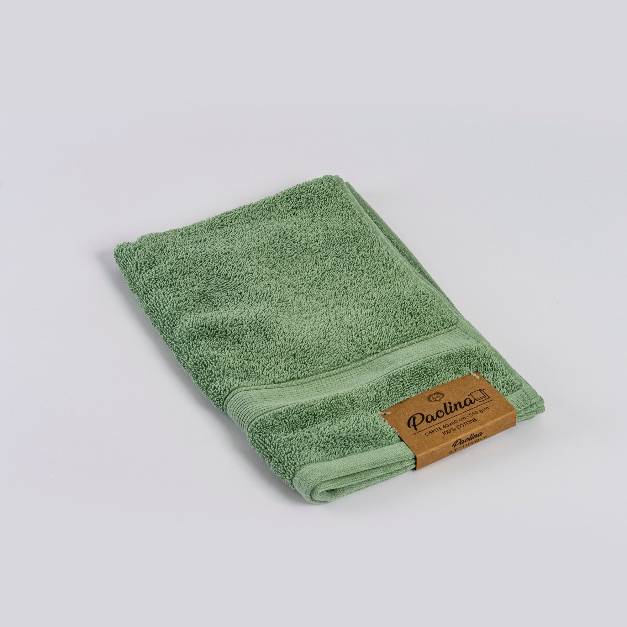 Asciugamano ospite PAOLINA verde