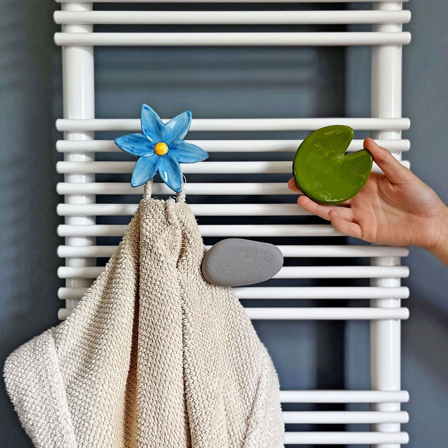 Set appendini per termoarredo e scaldasalviette FUNNY 7