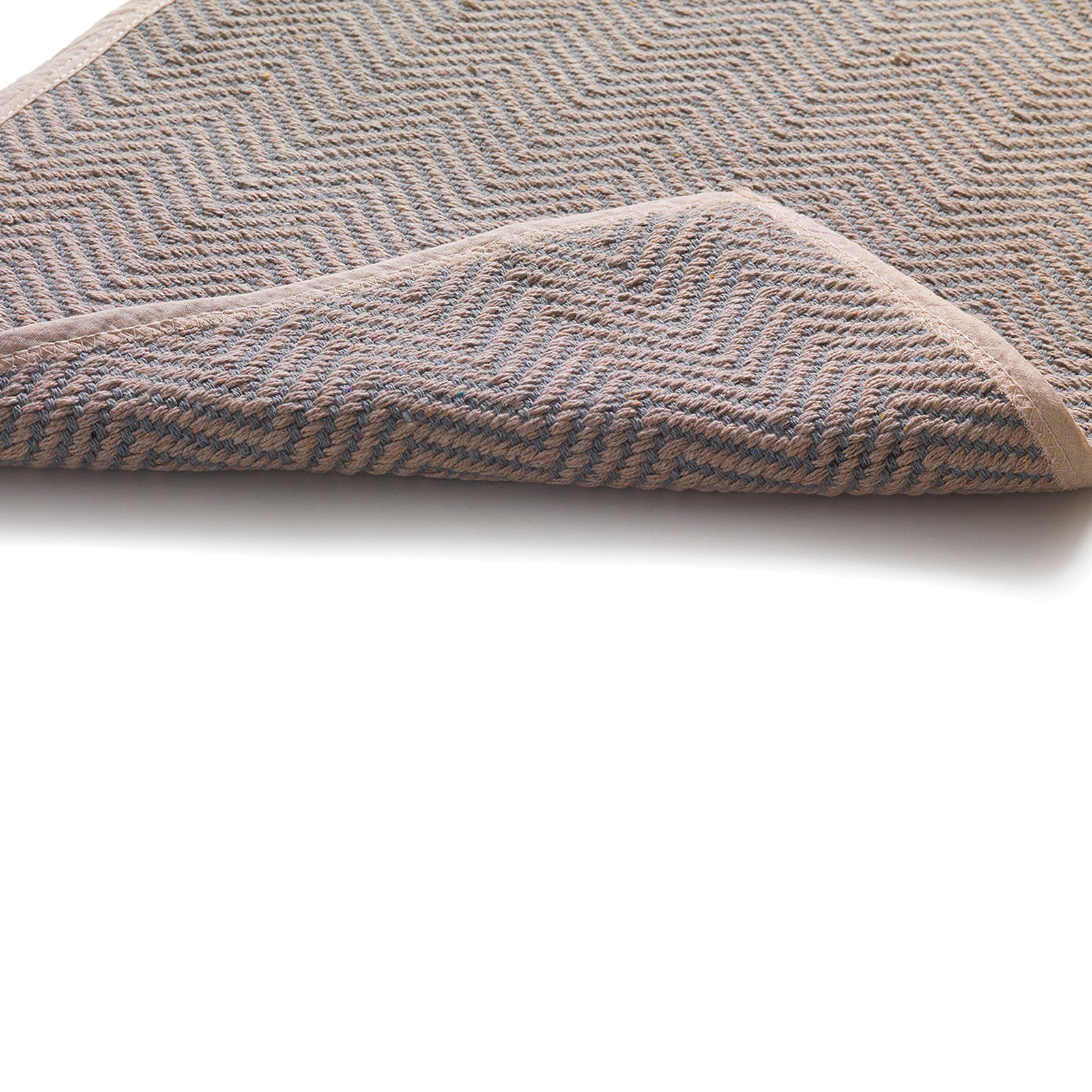 Tappeto INTRECCI grigio chiaro 120 - 2