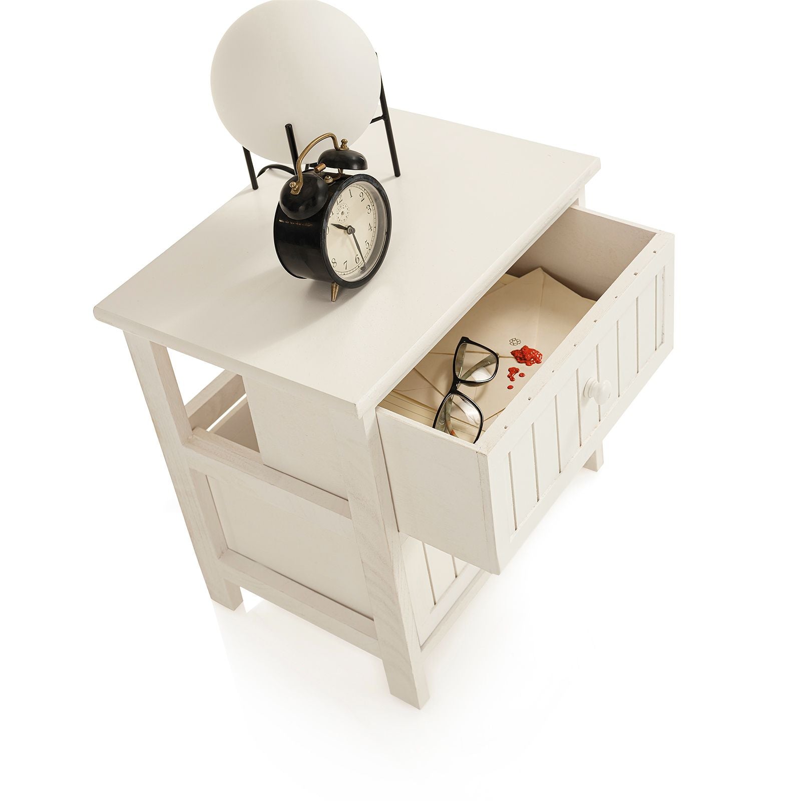 Tavolino/Comodino 2 cassetti FILL