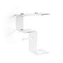 ACHILLE transparent wall mounted multifunctional bathroom shelf