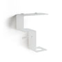 ACHILLE white wall mounted multifunctional bathroom shelf