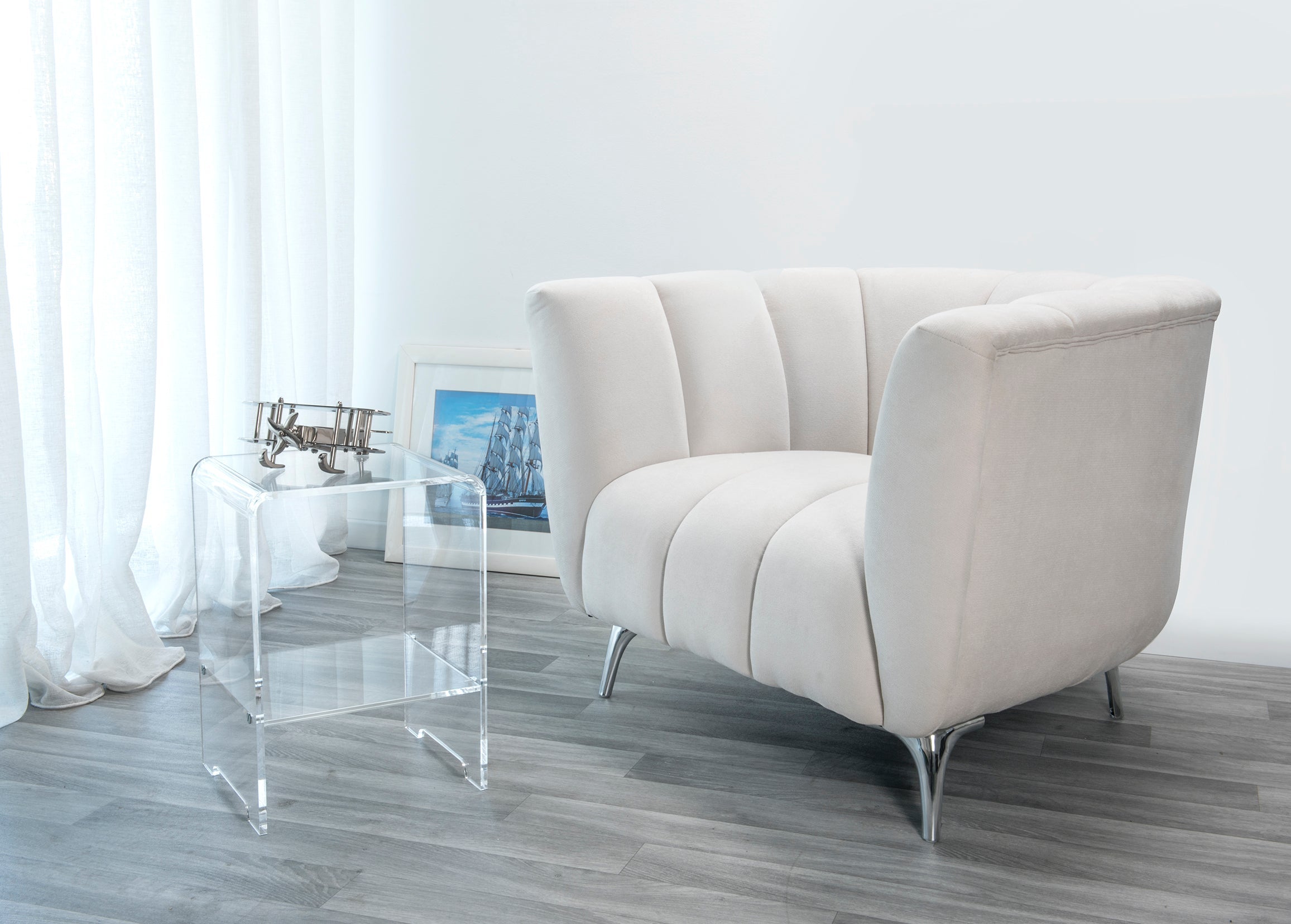 Tavolino SUNIL trasparente - 6