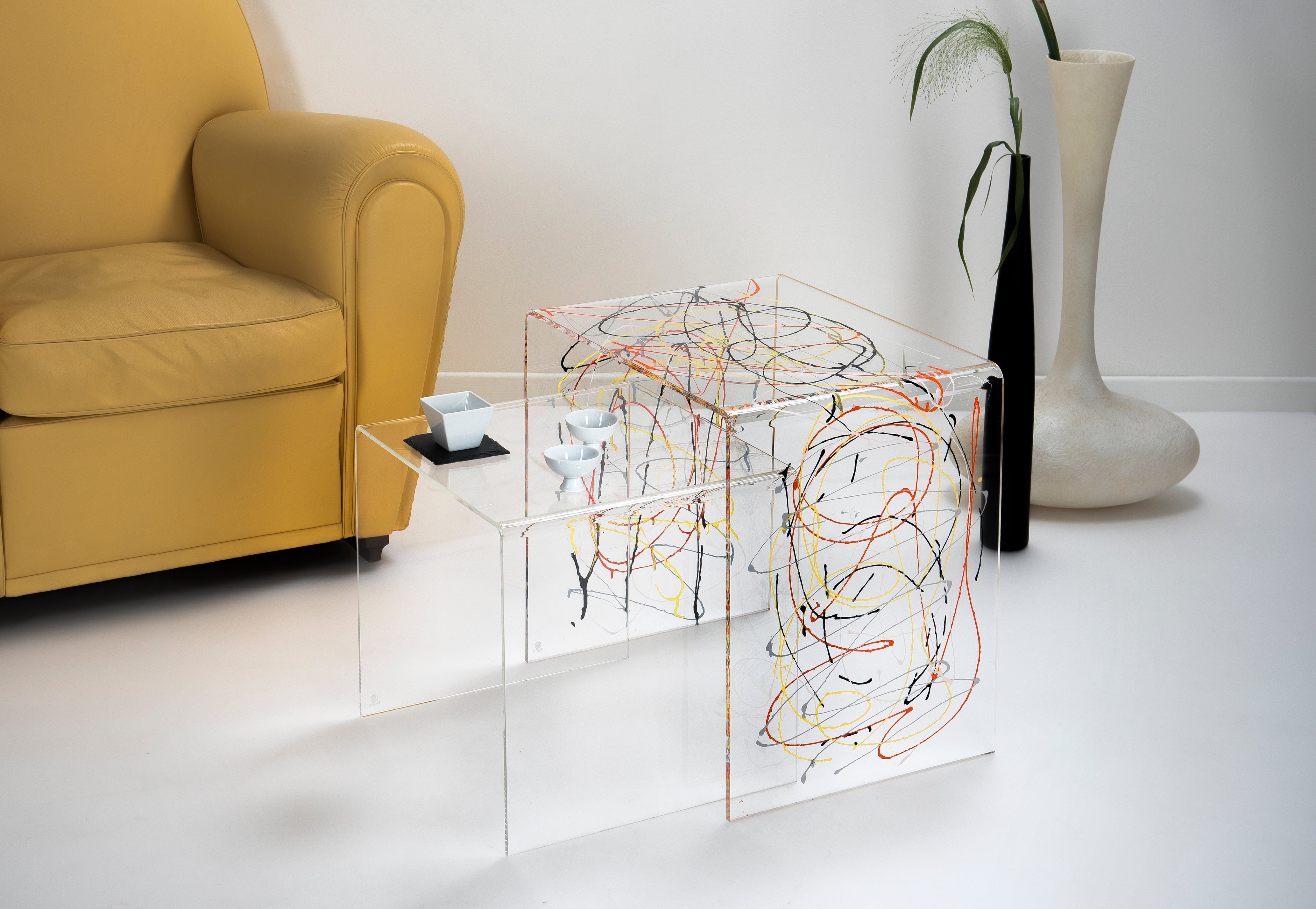 Tavolino COBY multicolore - 3