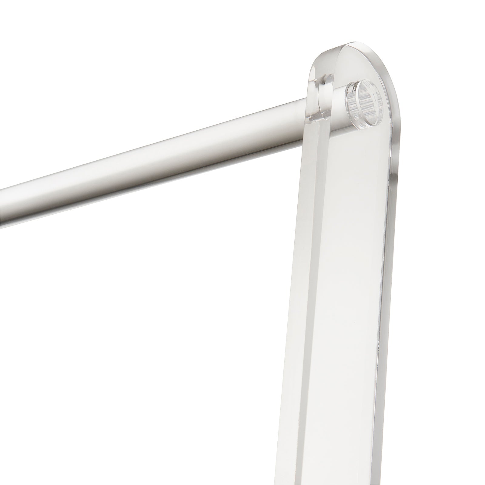 MILA transparente Bodenhandtuchhaltersäule