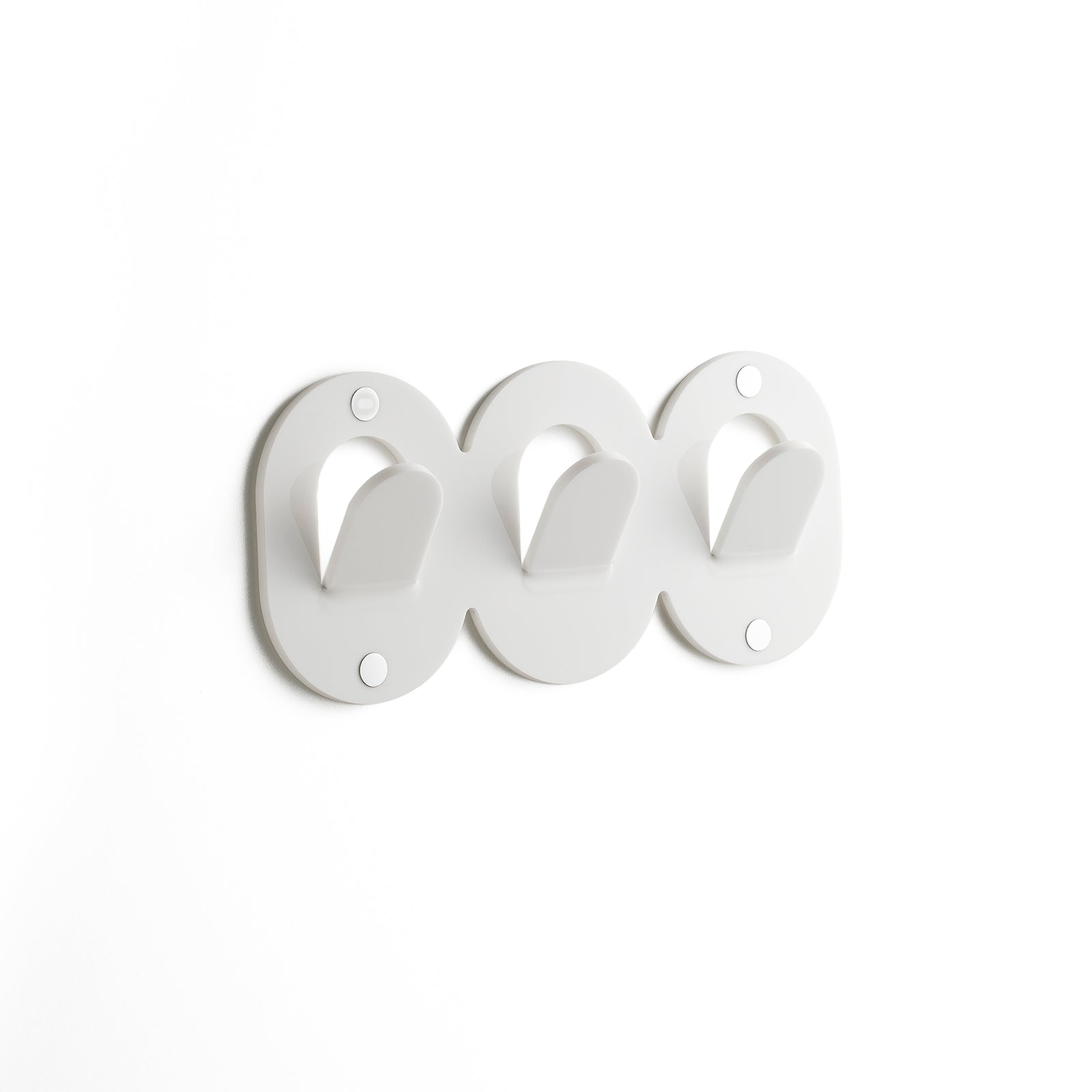 Appendiabiti 3 ganci ARGO bianco