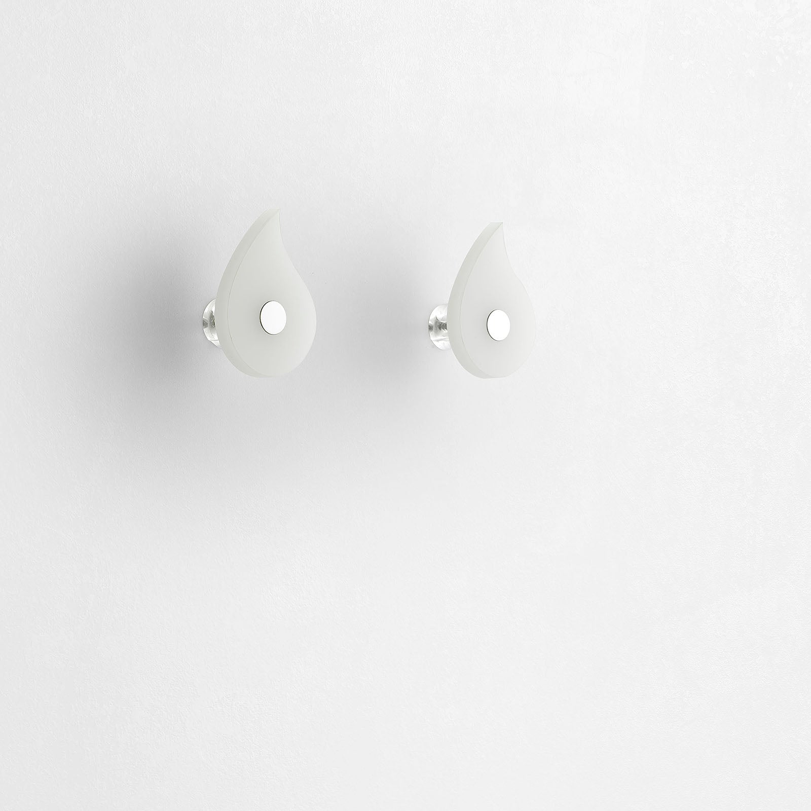 Set 2 appendiabiti ACHILLE bianco