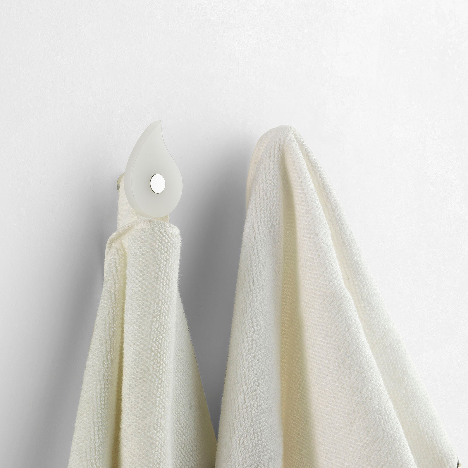 Set 2 appendiabiti ACHILLE bianco