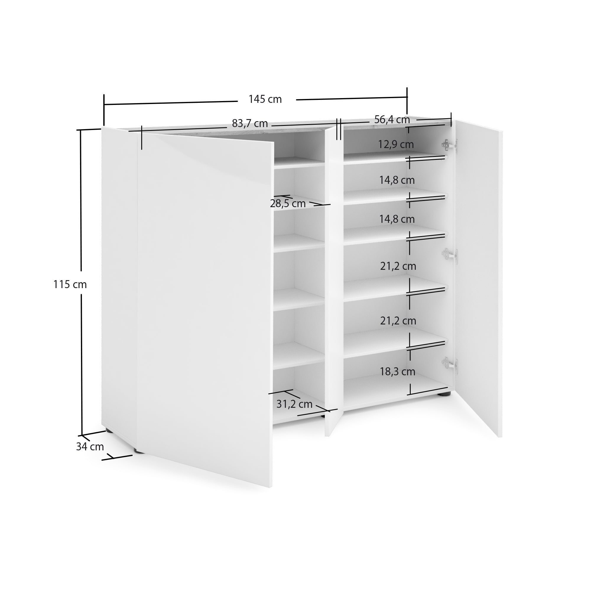 Furniture/Shoe Rack 3A MALTA