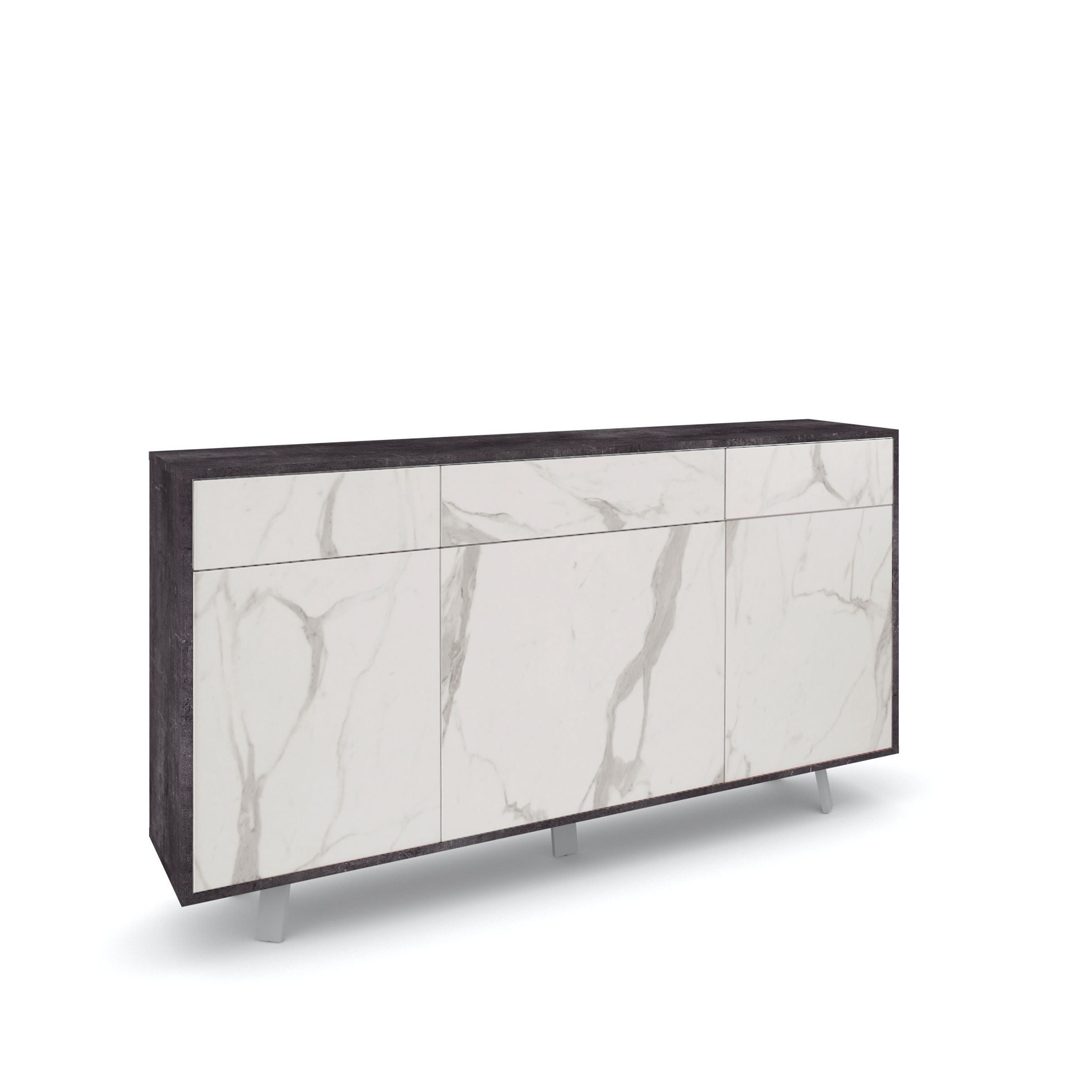 Credenza 3 ante/3 cassetti VILINUS