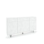 VILINUS 3-door/3-drawer sideboard stone white