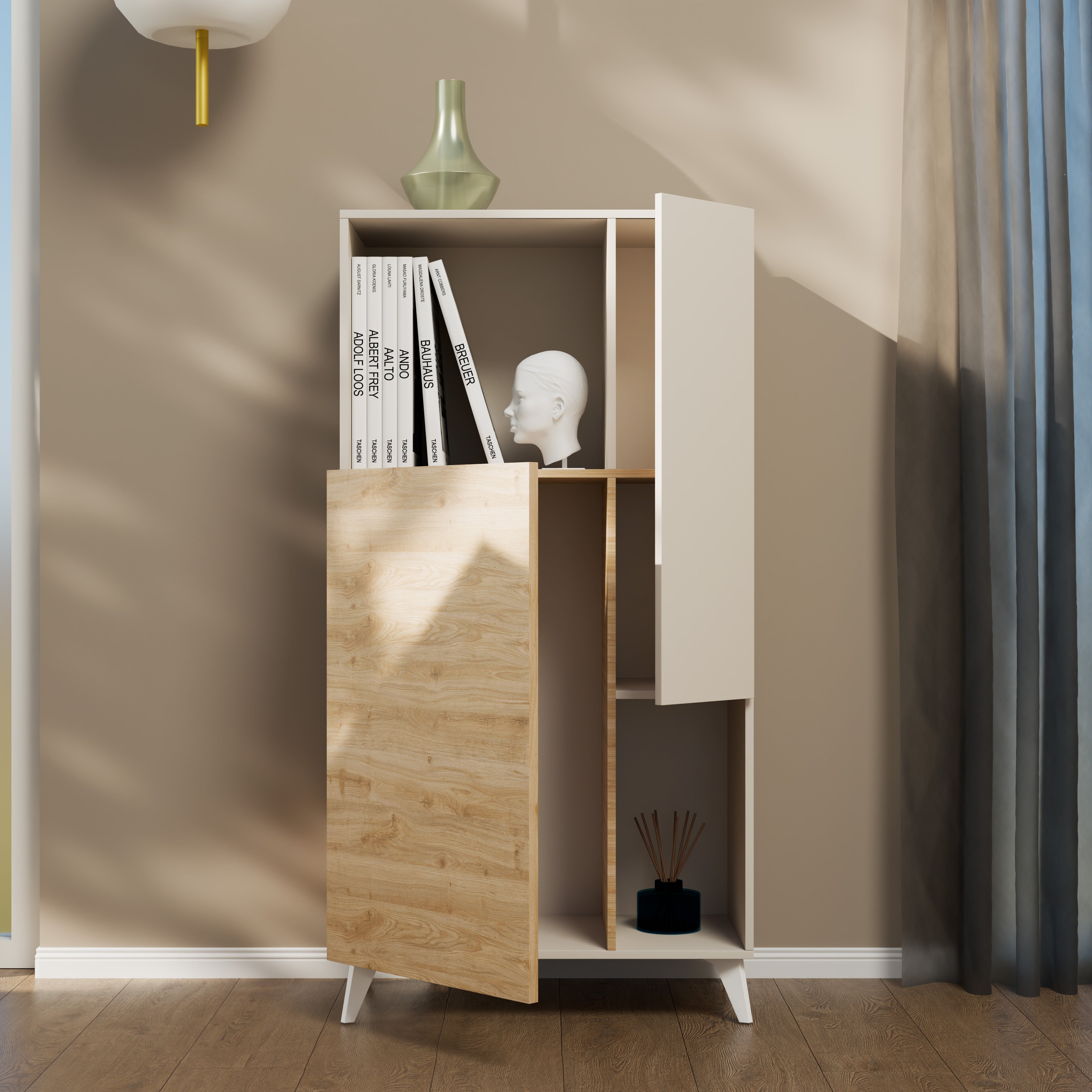 Credenza NIZZA cashmere/rovere cadiz