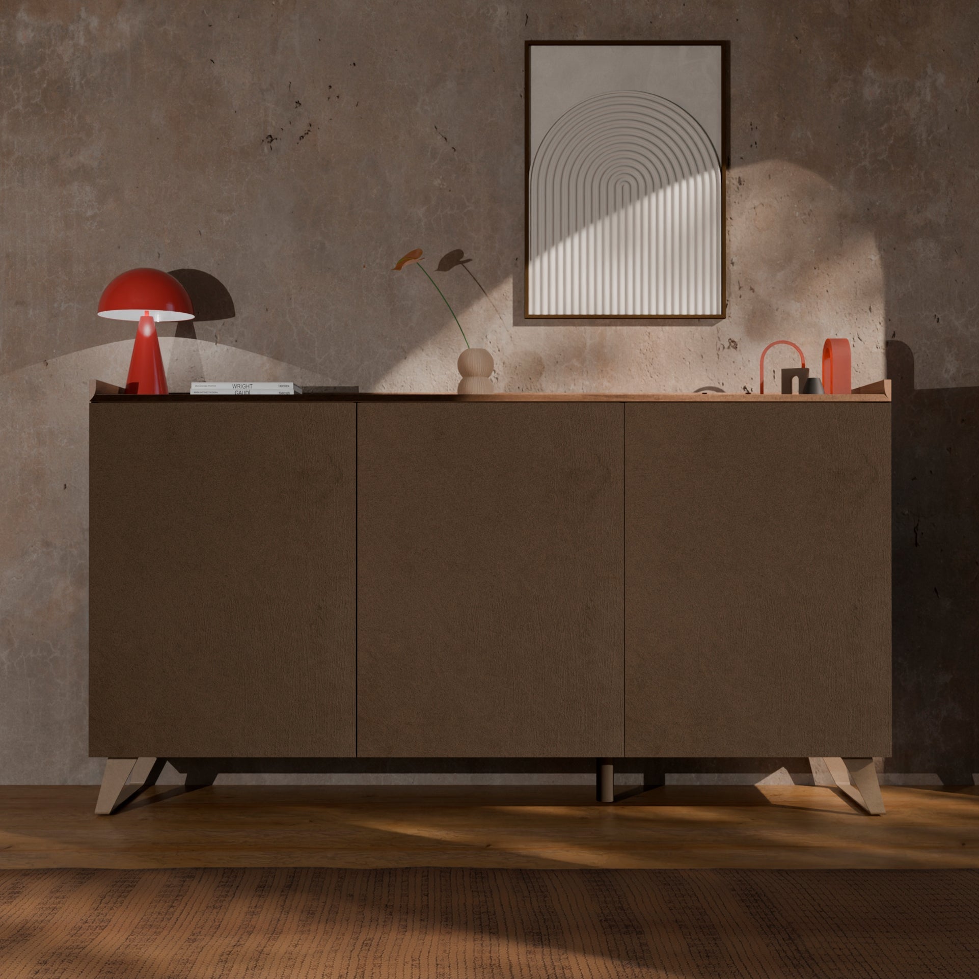 Buffet ANNECY bronzo/mercure