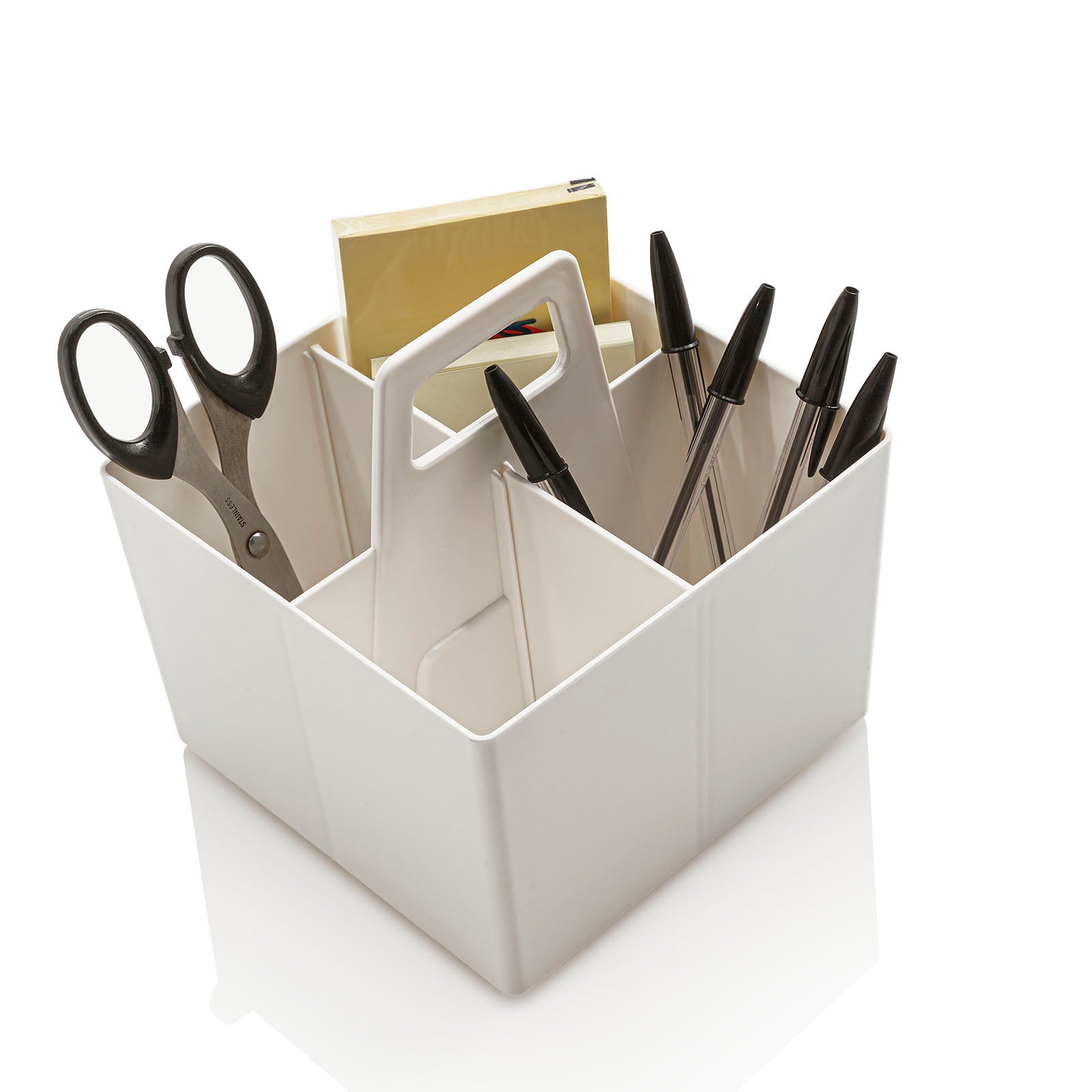 Contenitore con manico MAU-S bianco