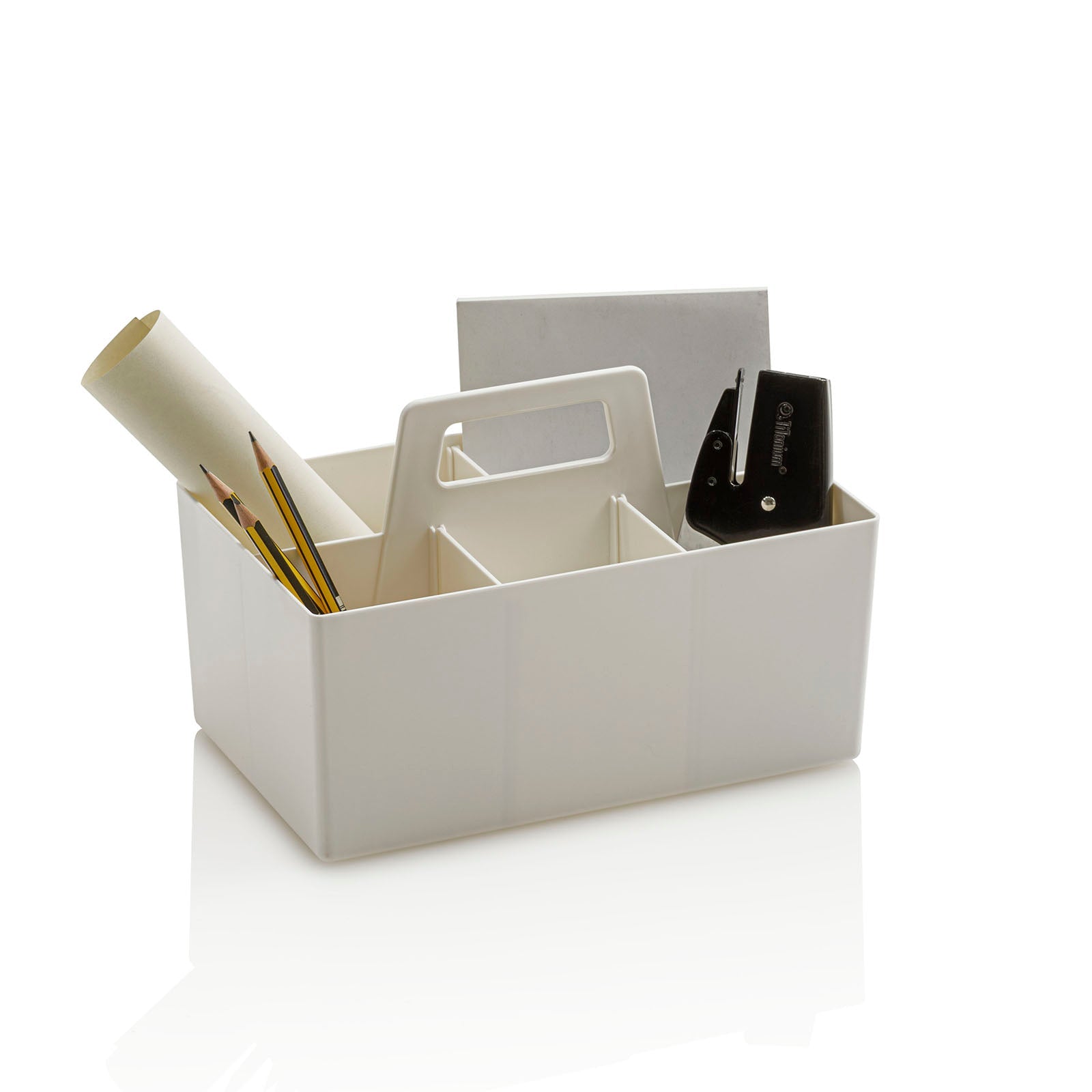 Contenitore con manico MAU-L bianco