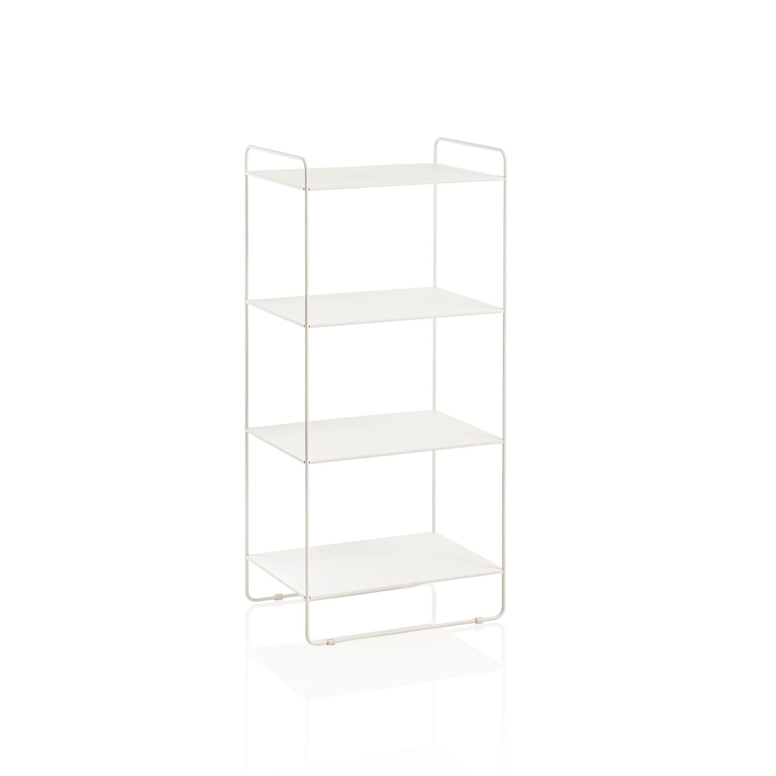 Scaffale 4 ripiani HOI bianco