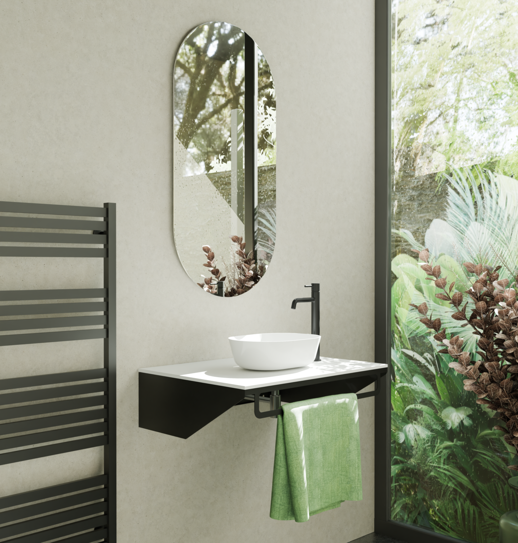 Kit bagno PRATIKO-60 nero