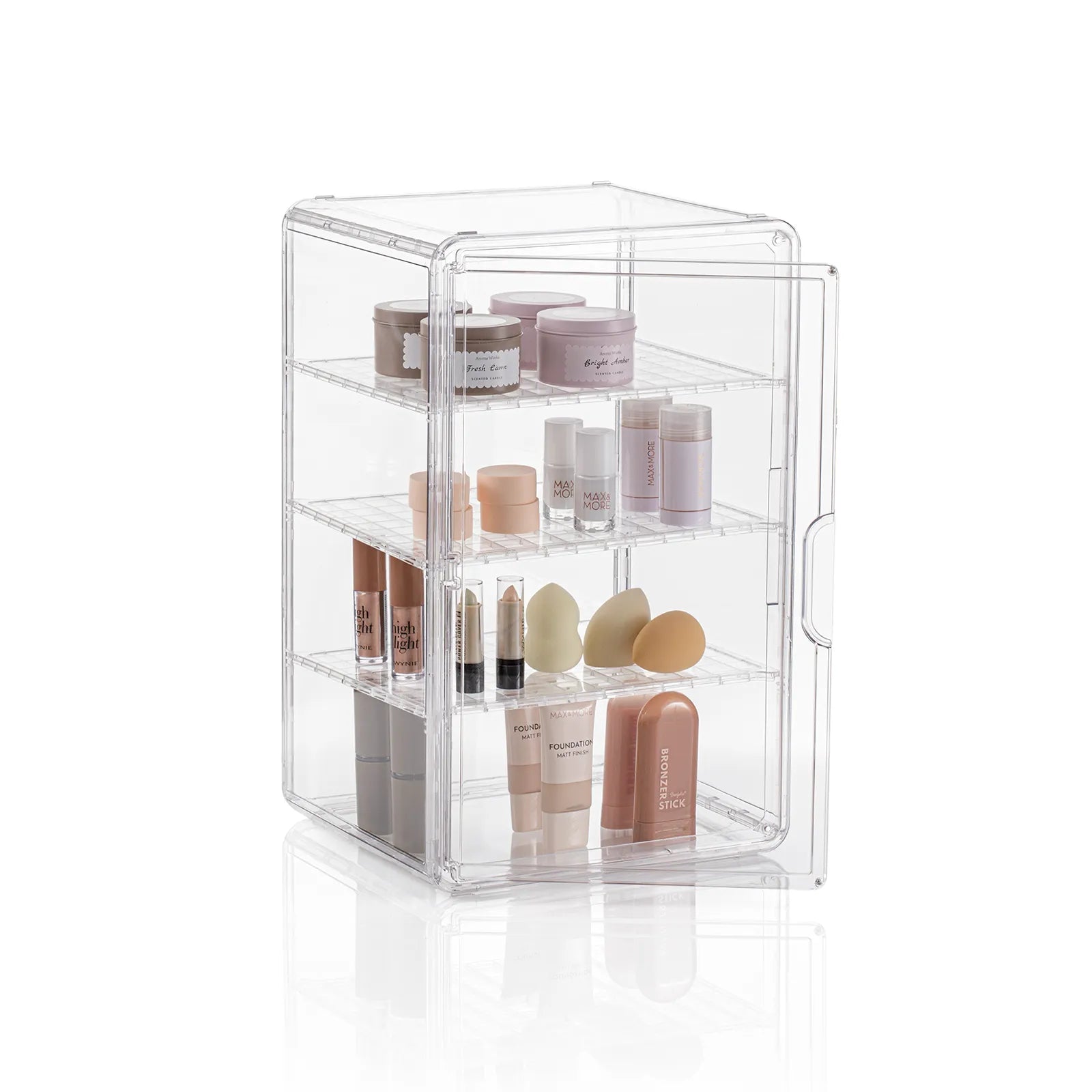 Mobiletto multiuso LUXA-C | Trasparente