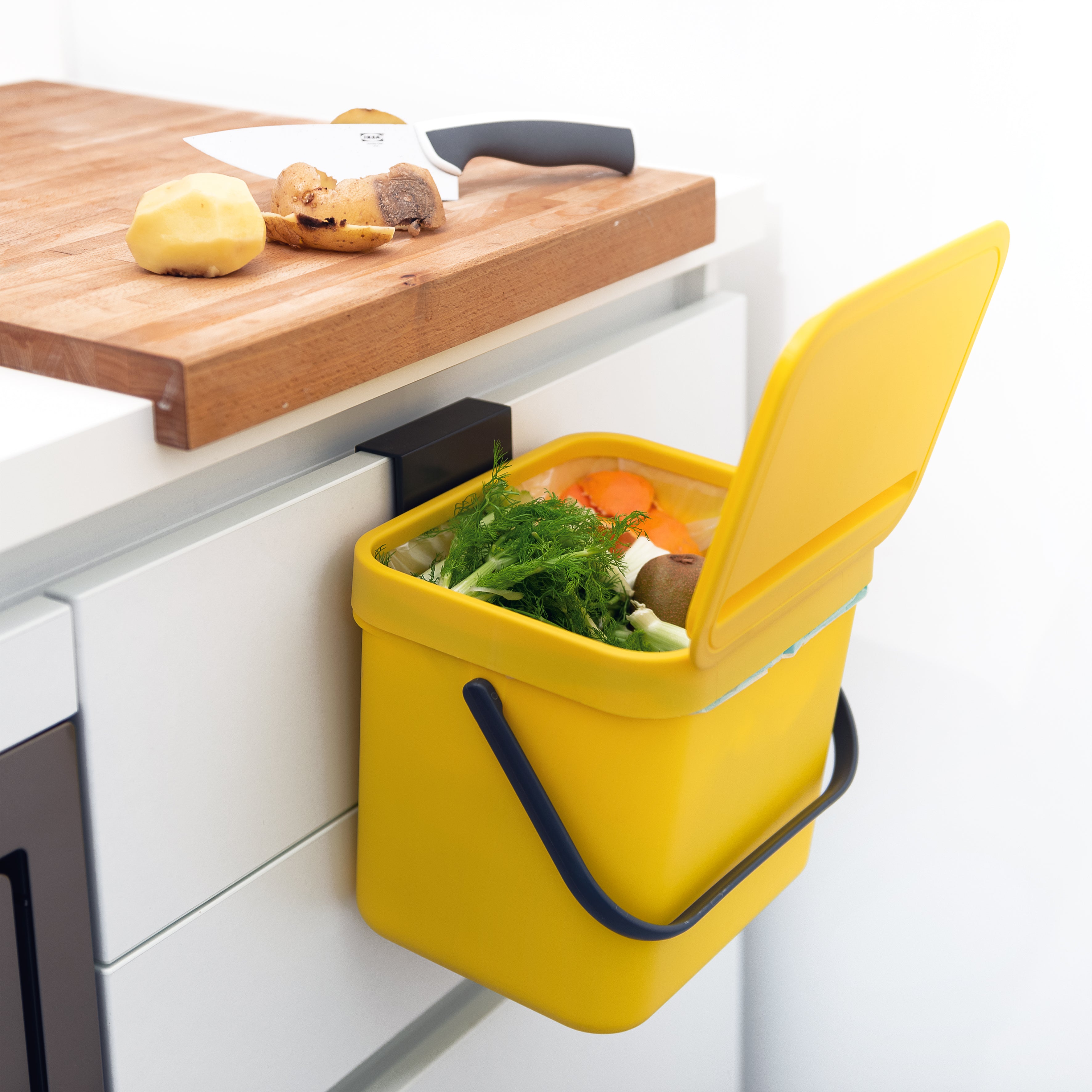 Pattumiera 7L NINO giallo