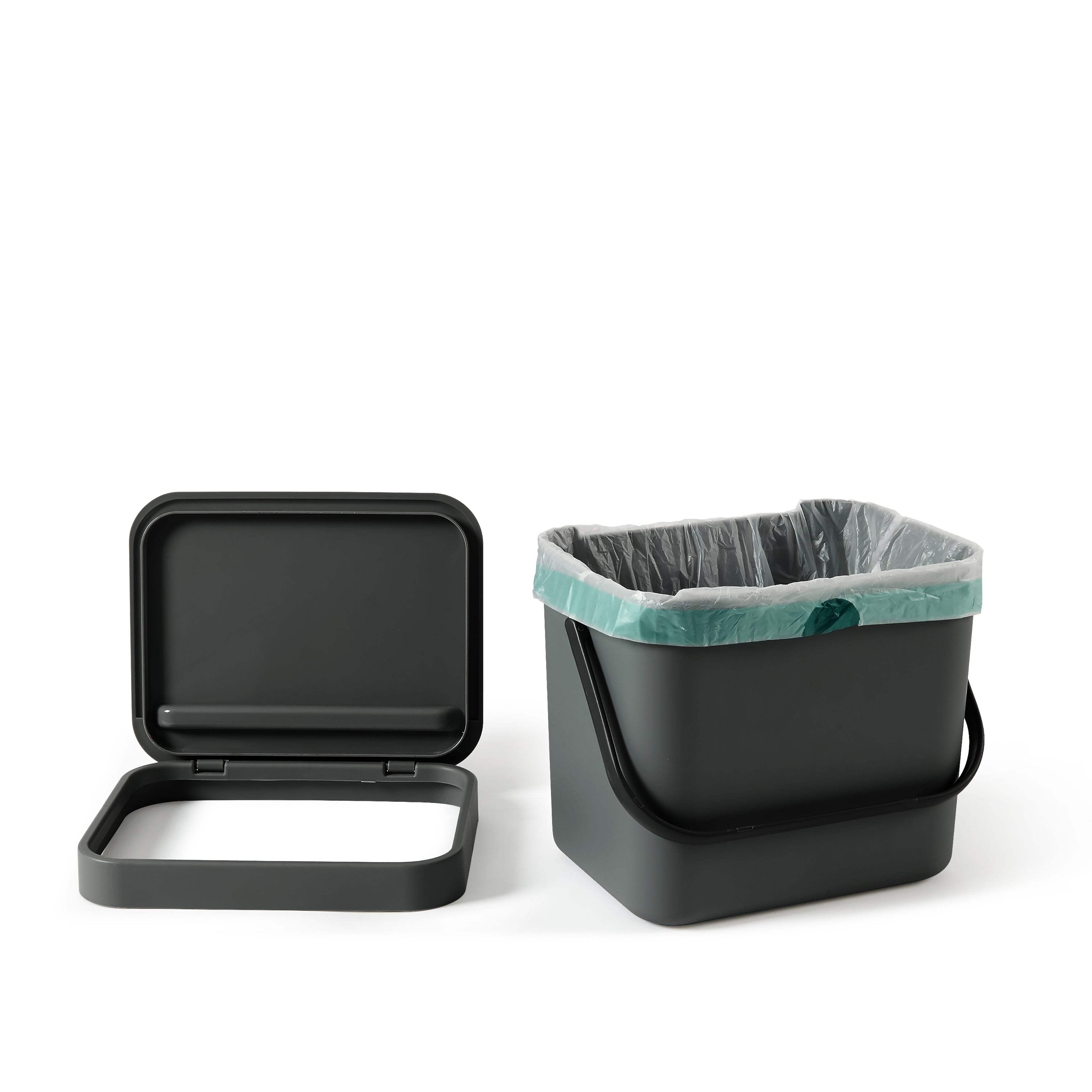 Pattumiera 7L NINO antracite