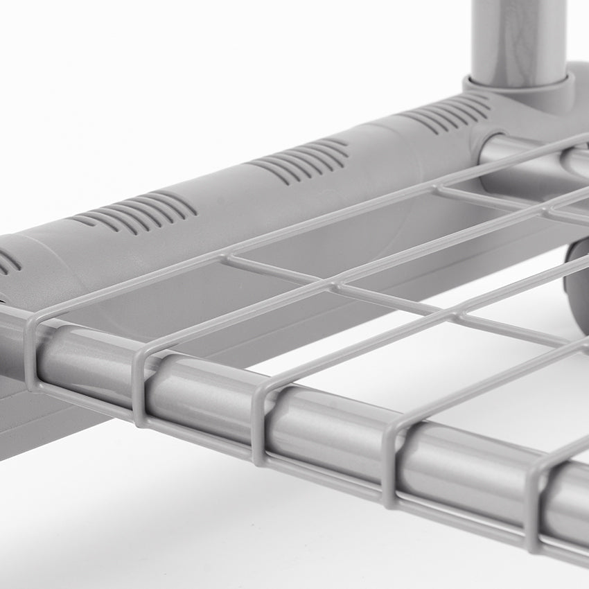 Appendiabiti multiuso 2 barre c/ruote DUCCIO