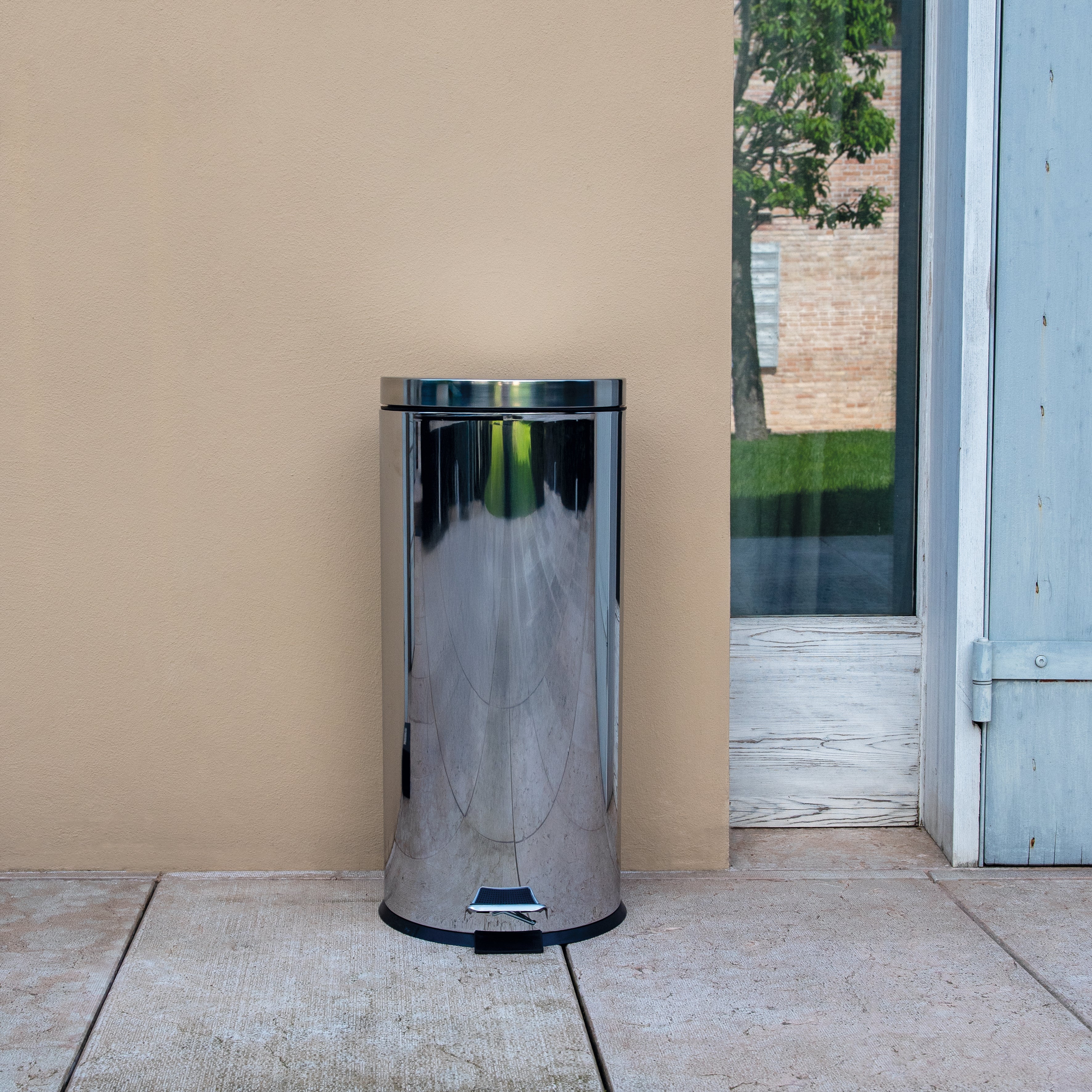 Bidone c/pedale 30L LELLO inox