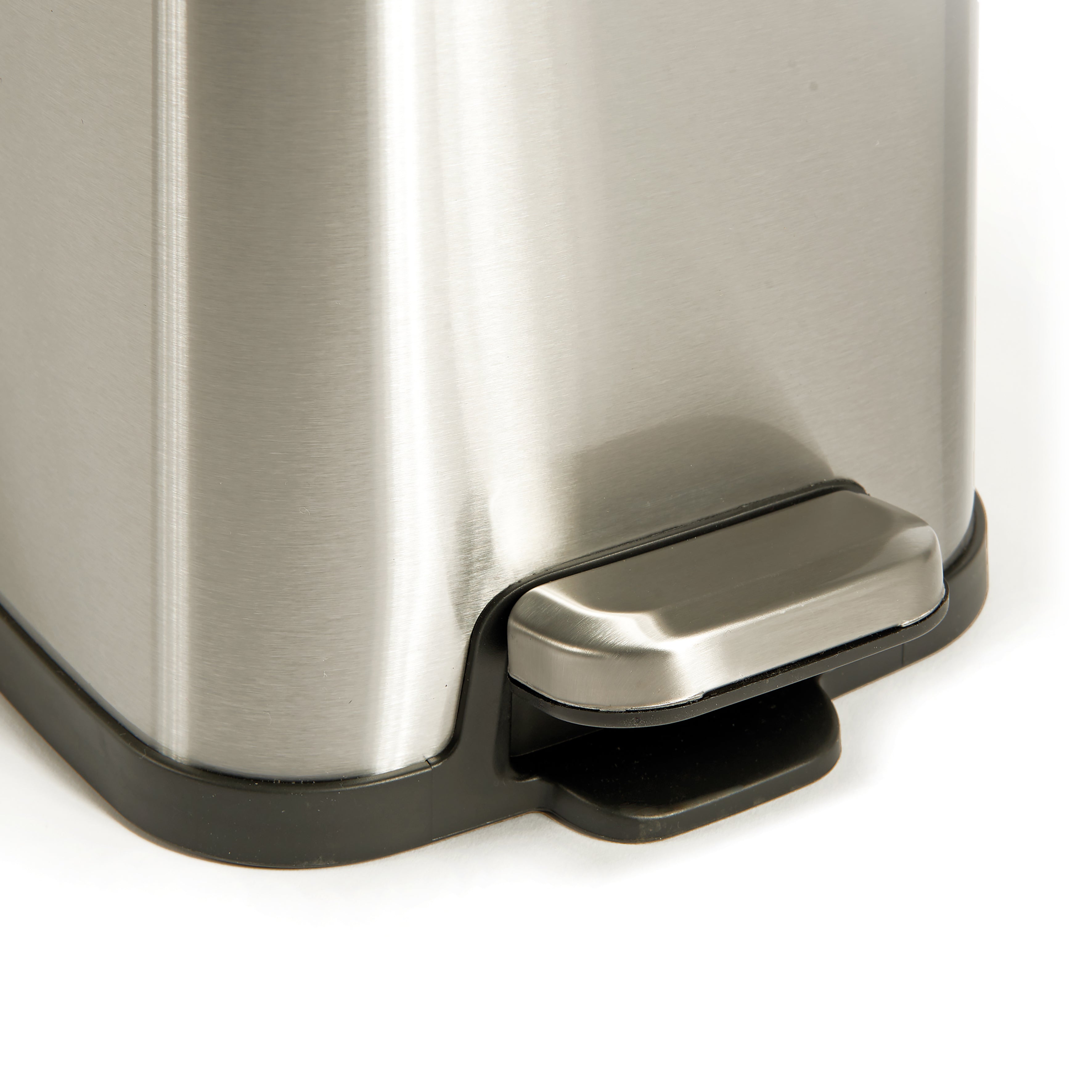 Bidone c/pedale 6L WALDO inox