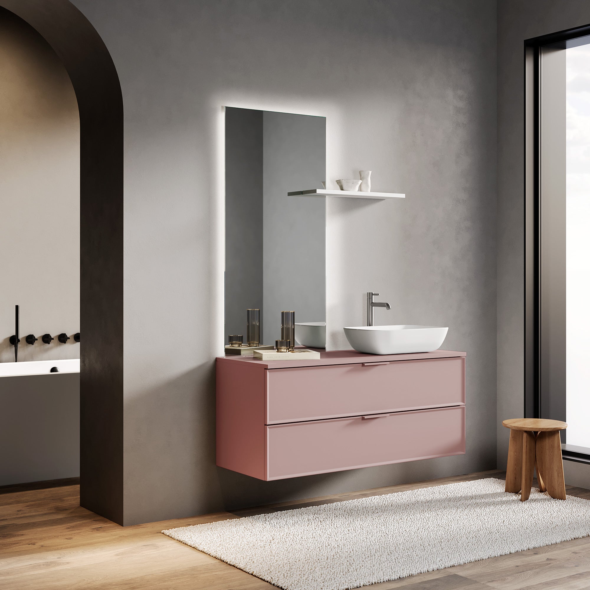 Composizione CUPIDO-51 rosa cipria