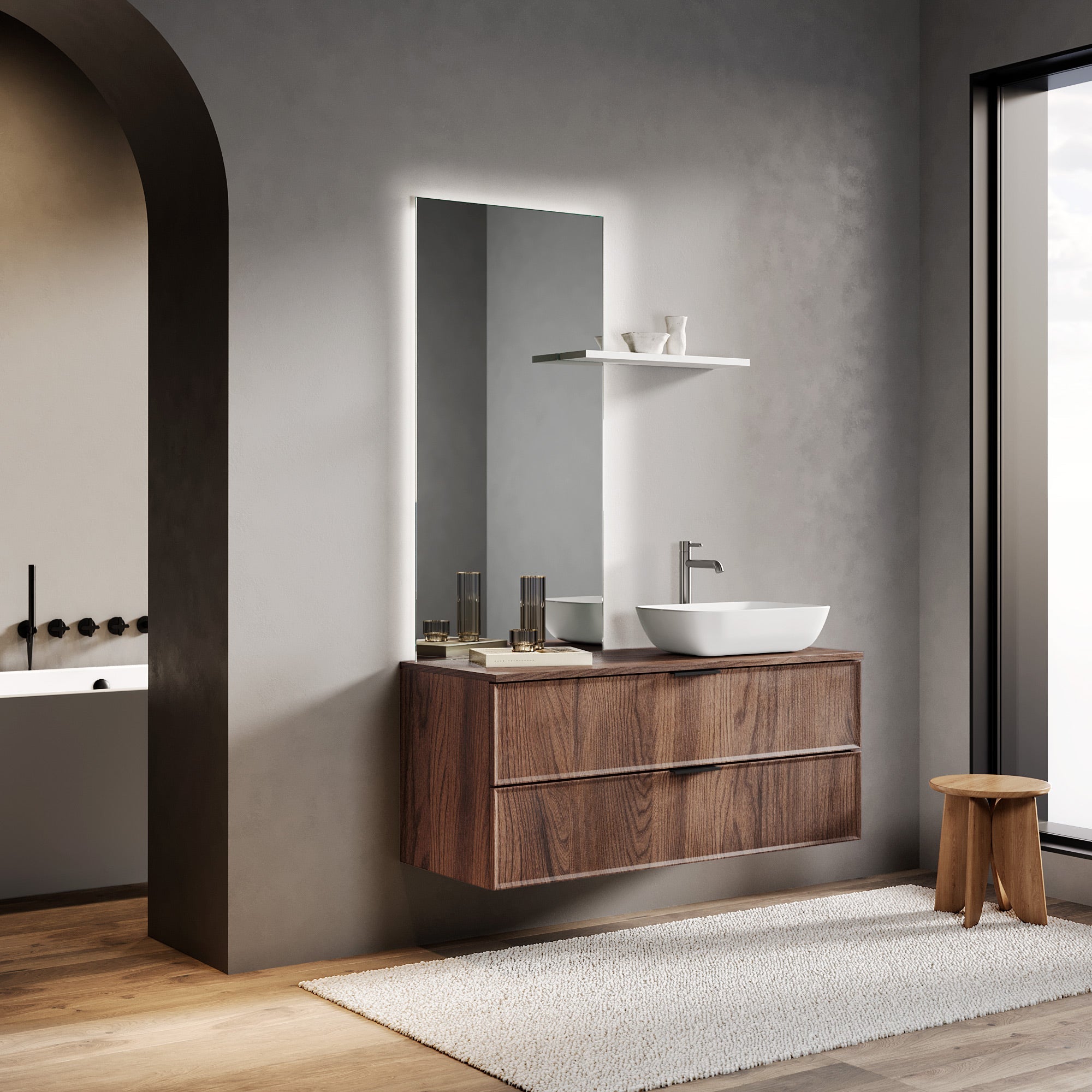 Composizione CUPIDO-51 rovere rio