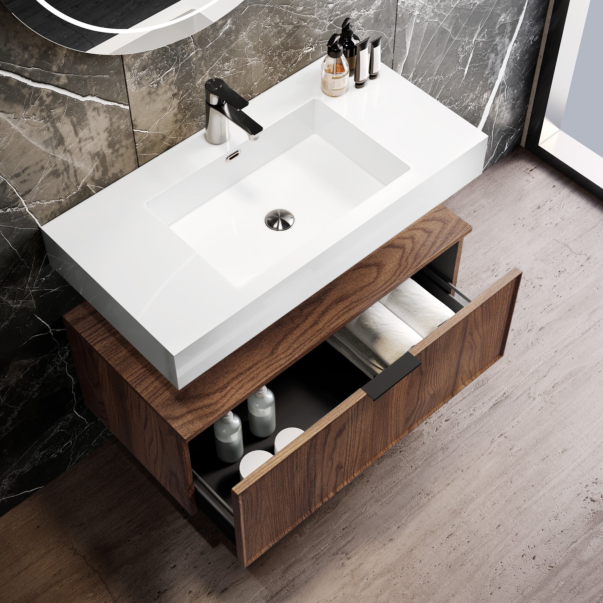 Composizione CUPIDO-55 rovere rio
