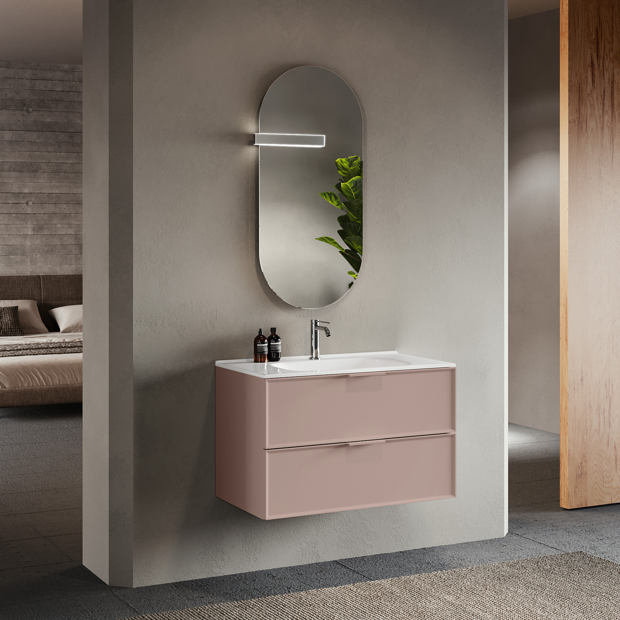 Composizione CUPIDO-59 rosa cipria