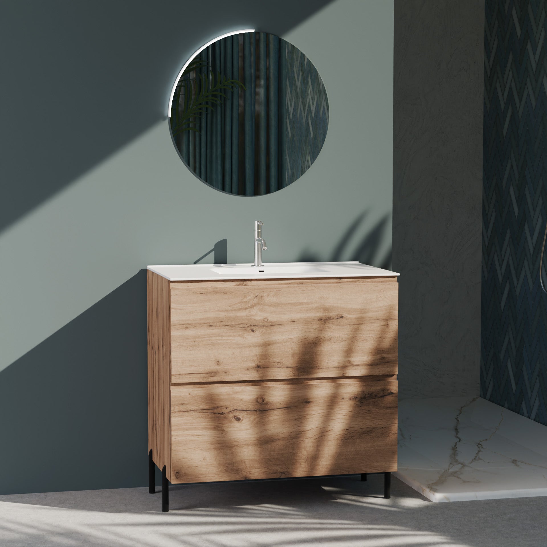 Composizione a terra GALILEO-73 quercia