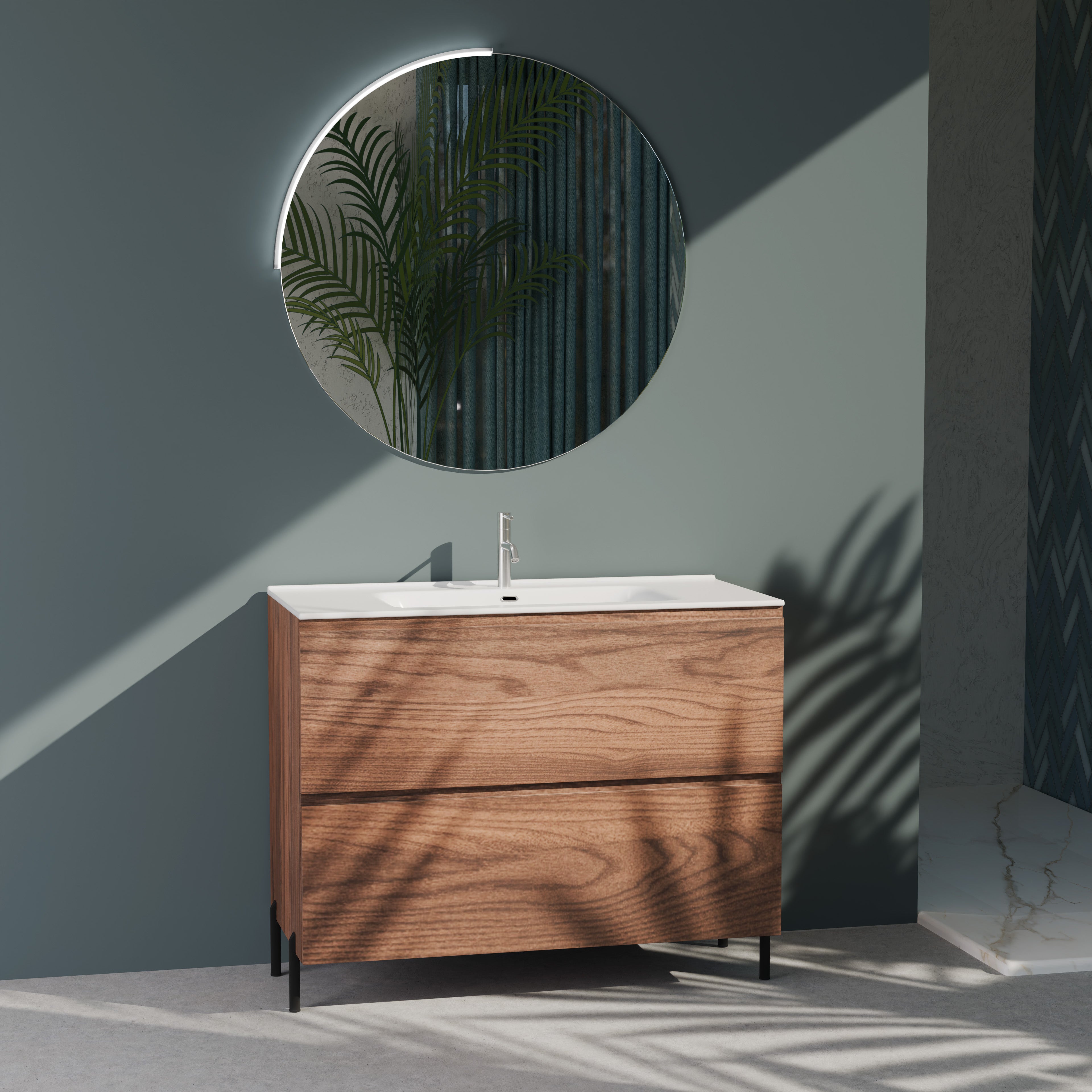 Composizione a terra GALILEO-74 rovere rio