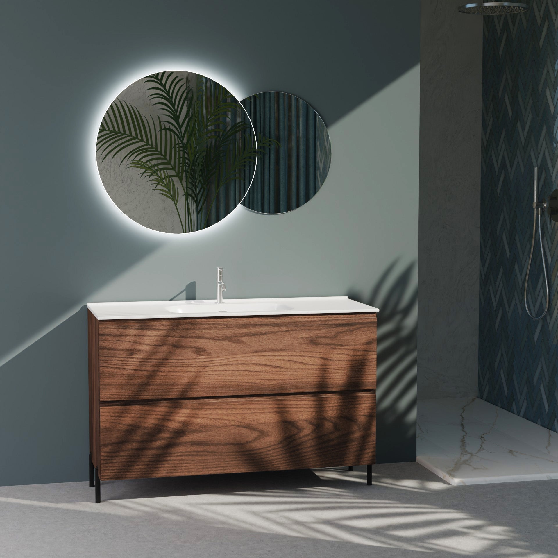 Composizione a terra GALILEO-75 rovere rio