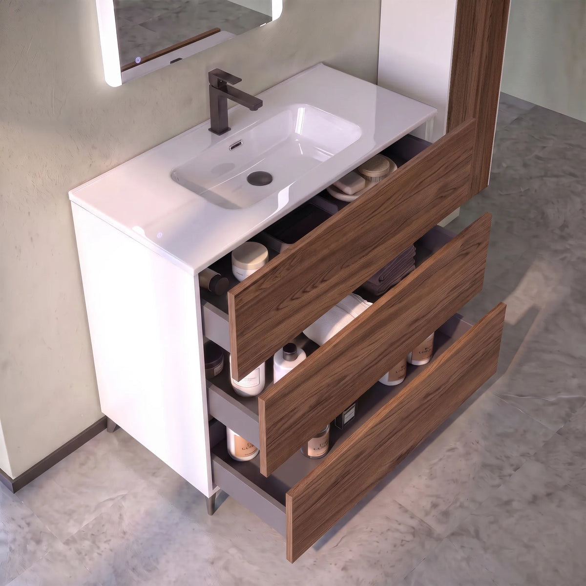 Composizione ORIONE rovere rio