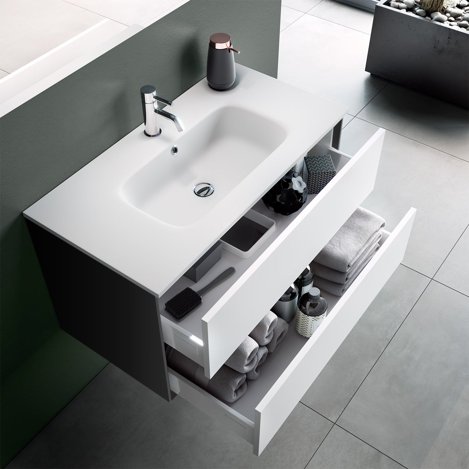 Composizione AGO bianco opaco