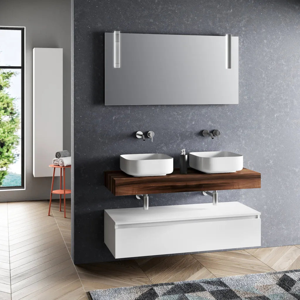 Composizione doppio lavabo YOKA-13