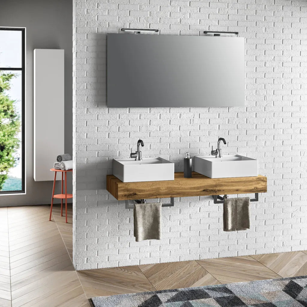 Composizione doppio lavabo YOKA-14