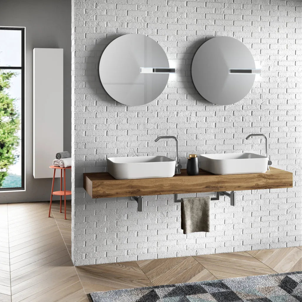 Composizione doppio lavabo YOKA-15