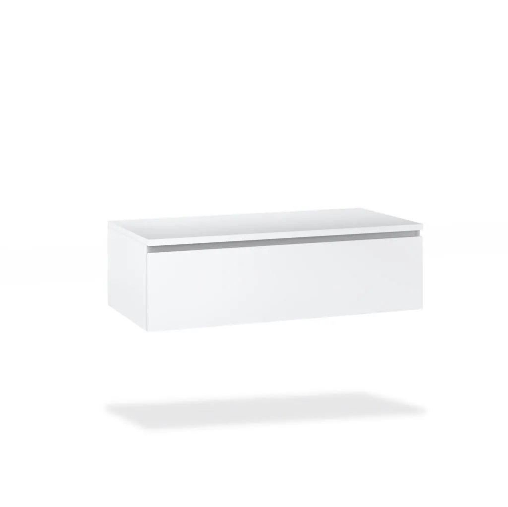 Composizione doppio lavabo YOKA-26 | Quercia/Bianco opaco