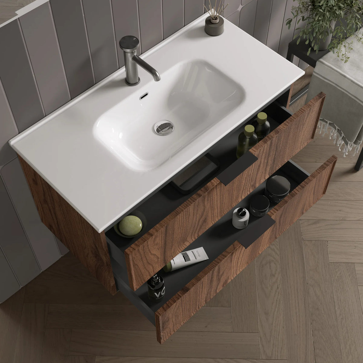 GIOTTO 1 Einbauwaschbecken 90 cm