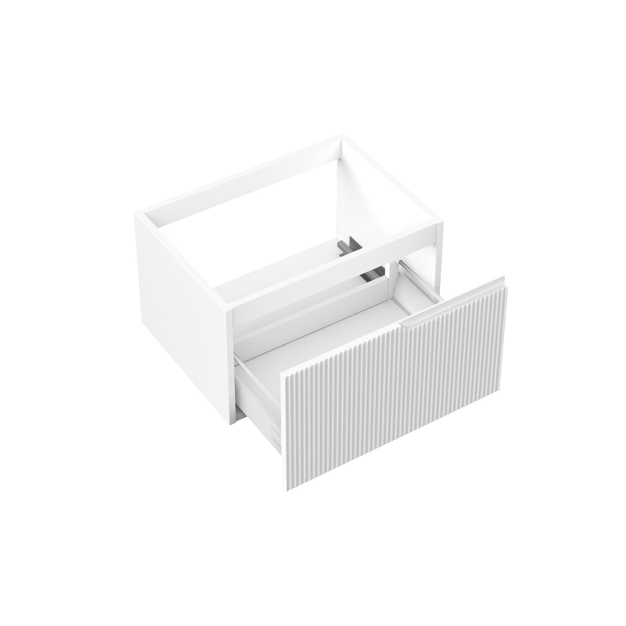 Base portalavabo 1 cestone ZIP bianco opaco - 2