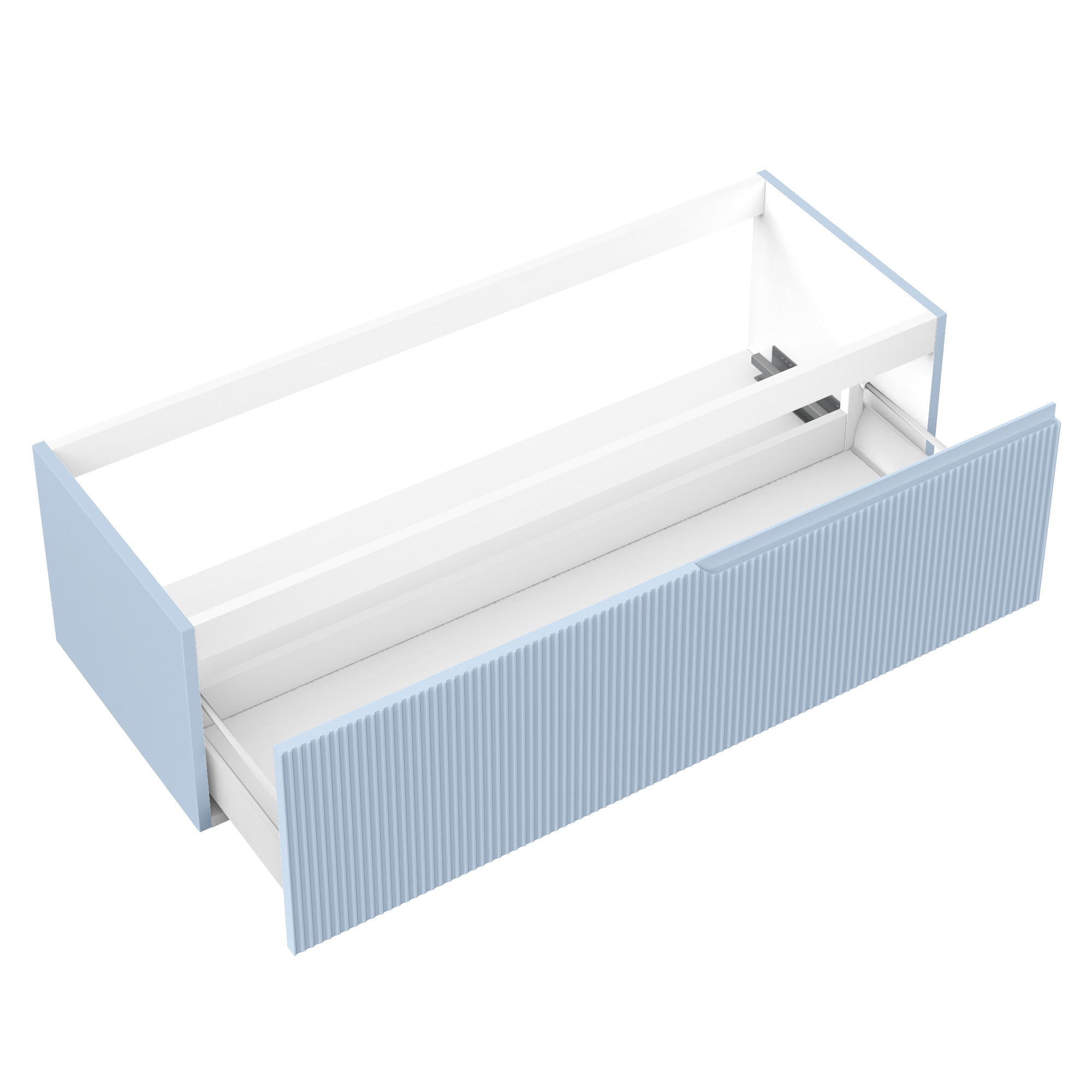 Base portalavabo 1 cestone ZIP azzurro tiffany - 2