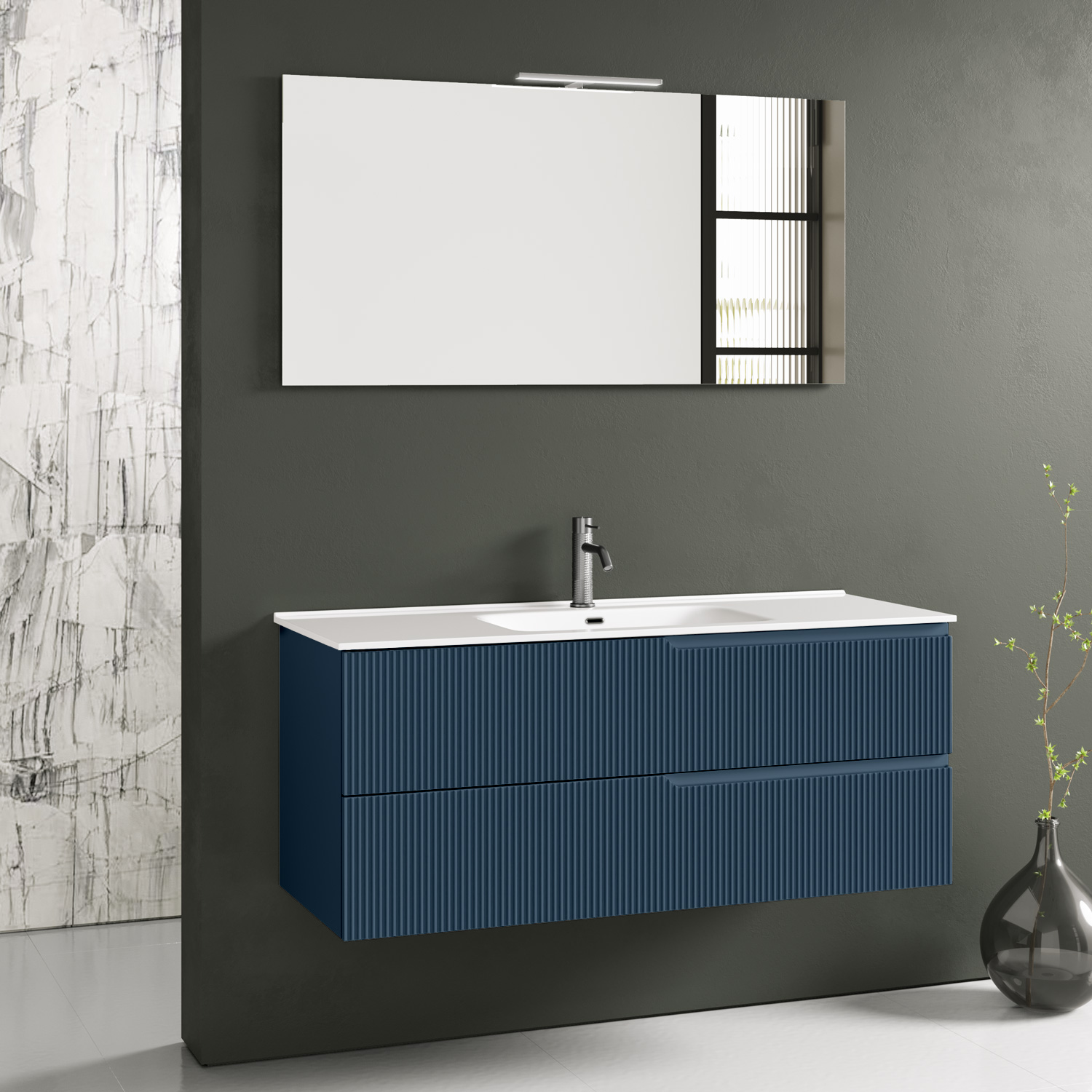 Composizione ZIP blu